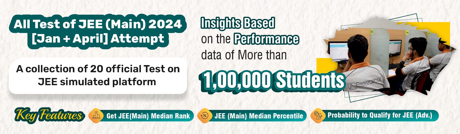 All Tests of JEE (Main) 2024